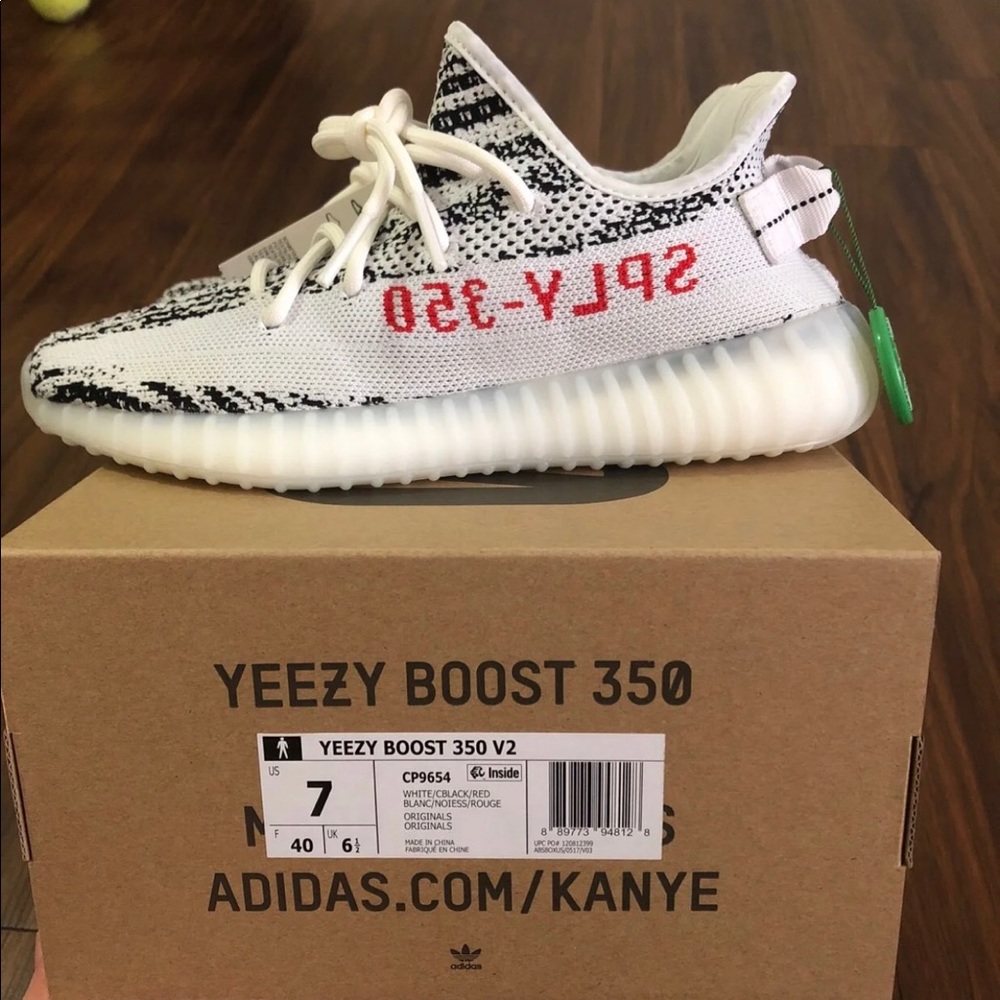 Yeezy zebra